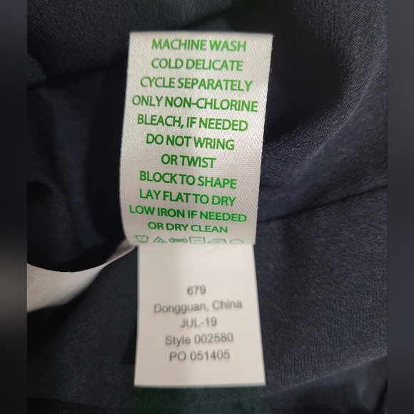 Lilly Pulitzer Sabeen Stretch Dress in Black Onyx Fern Pucker Jacquard Sz 4 - Picture 13 of 16